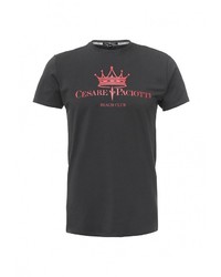 Мужская темно-серая футболка от Cesare Paciotti