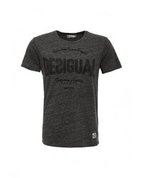Мужская темно-серая футболка от Desigual