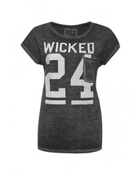 Женская темно-серая футболка от Emoi