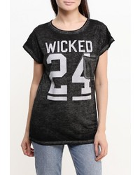 Женская темно-серая футболка от Emoi