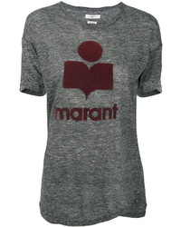 Женская темно-серая футболка от Etoile Isabel Marant
