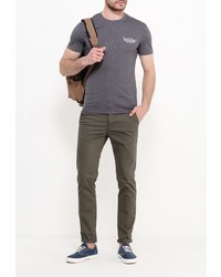 Мужская темно-серая футболка от FiNN FLARE