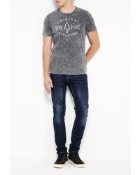 Мужская темно-серая футболка от Frank NY