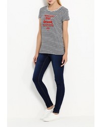 Женская темно-серая футболка от Frank NY