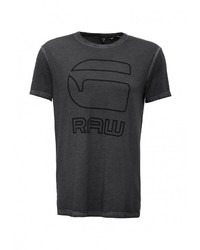 Мужская темно-серая футболка от G Star