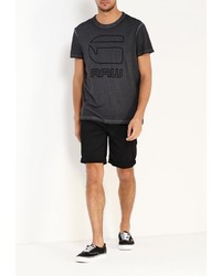 Мужская темно-серая футболка от G Star