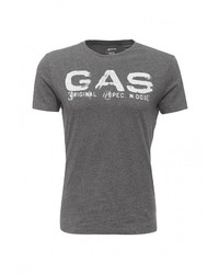 Мужская темно-серая футболка от Gas