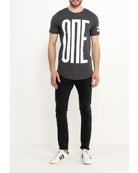 Мужская темно-серая футболка от Jack &amp; Jones