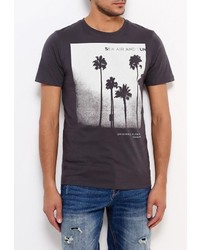 Мужская темно-серая футболка от Jack &amp; Jones