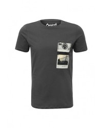 Мужская темно-серая футболка от Jack &amp; Jones