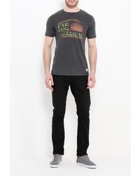 Мужская темно-серая футболка от Jack &amp; Jones