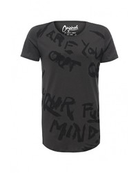 Мужская темно-серая футболка от Jack &amp; Jones