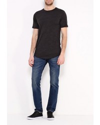 Мужская темно-серая футболка от Jack &amp; Jones