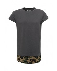 Мужская темно-серая футболка от Jack &amp; Jones