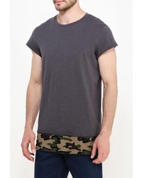 Мужская темно-серая футболка от Jack &amp; Jones