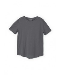 Мужская темно-серая футболка от Mango Man