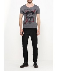 Мужская темно-серая футболка от Mavi