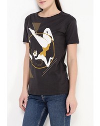 Женская темно-серая футболка от Medicine