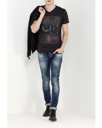 Мужская темно-серая футболка от Mezaguz