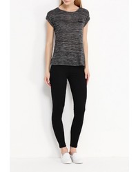 Женская темно-серая футболка от Mim