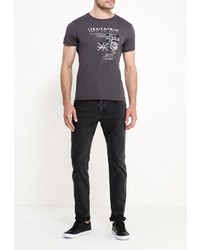 Мужская темно-серая футболка от Napapijri