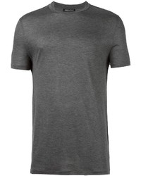Мужская темно-серая футболка от Neil Barrett