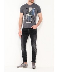 Мужская темно-серая футболка от Pepe Jeans