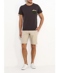 Мужская темно-серая футболка от Piazza Italia