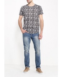 Мужская темно-серая футболка от Piazza Italia