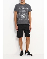 Мужская темно-серая футболка от Piazza Italia