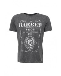 Мужская темно-серая футболка от Piazza Italia