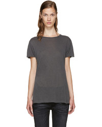 Женская темно-серая футболка от R 13