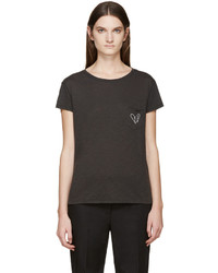 Женская темно-серая футболка от Rag & Bone