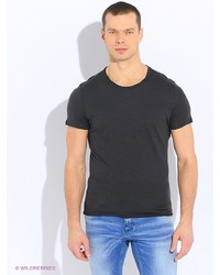 Мужская темно-серая футболка от Sisley