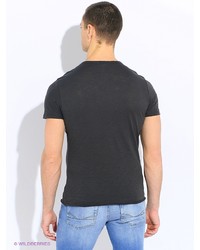 Мужская темно-серая футболка от Sisley