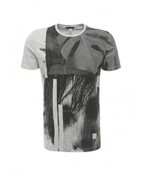 Мужская темно-серая футболка от Sisley