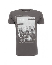 Мужская темно-серая футболка от Solid