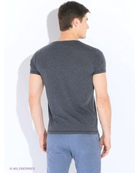 Мужская темно-серая футболка от SPRINGFIELD