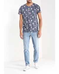 Мужская темно-серая футболка от SPRINGFIELD