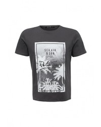 Мужская темно-серая футболка от Tom Farr