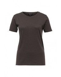 Женская темно-серая футболка от Topshop