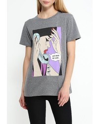 Женская темно-серая футболка от Спартак