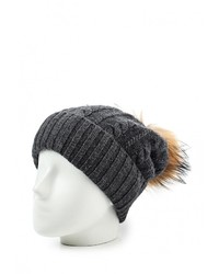 Женская темно-серая шапка от Fete