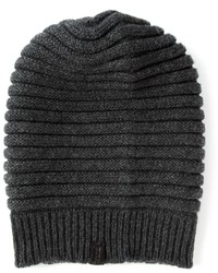 Мужская темно-серая шапка от Giorgio Armani