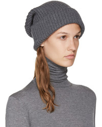 Женская темно-серая шапка от Stella McCartney