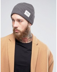 Мужская темно-серая шапка от Timberland