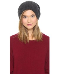 Женская темно-серая шапка
