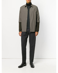 Мужская темно-серая шерстяная водолазка от Stephan Schneider