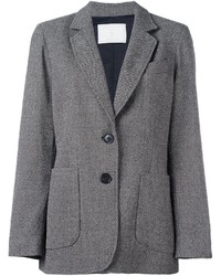 Женская темно-серая шерстяная куртка от Societe Anonyme