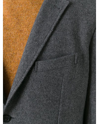 Мужская темно-серая шерстяная куртка от AMI Alexandre Mattiussi